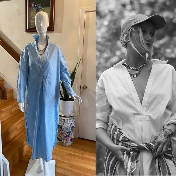 FREE PEOPLE Eva Shirt Dress - Picture 1 of 6